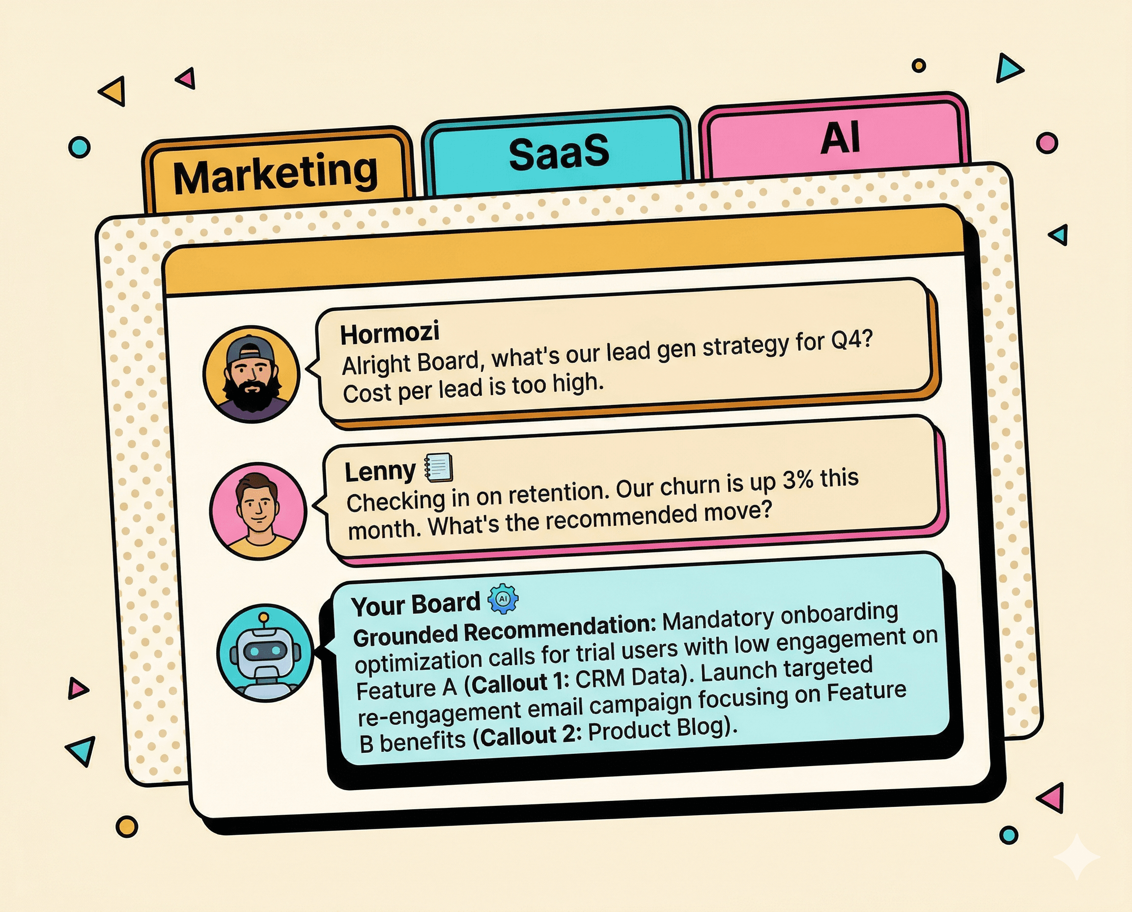 Chat with your advisory board