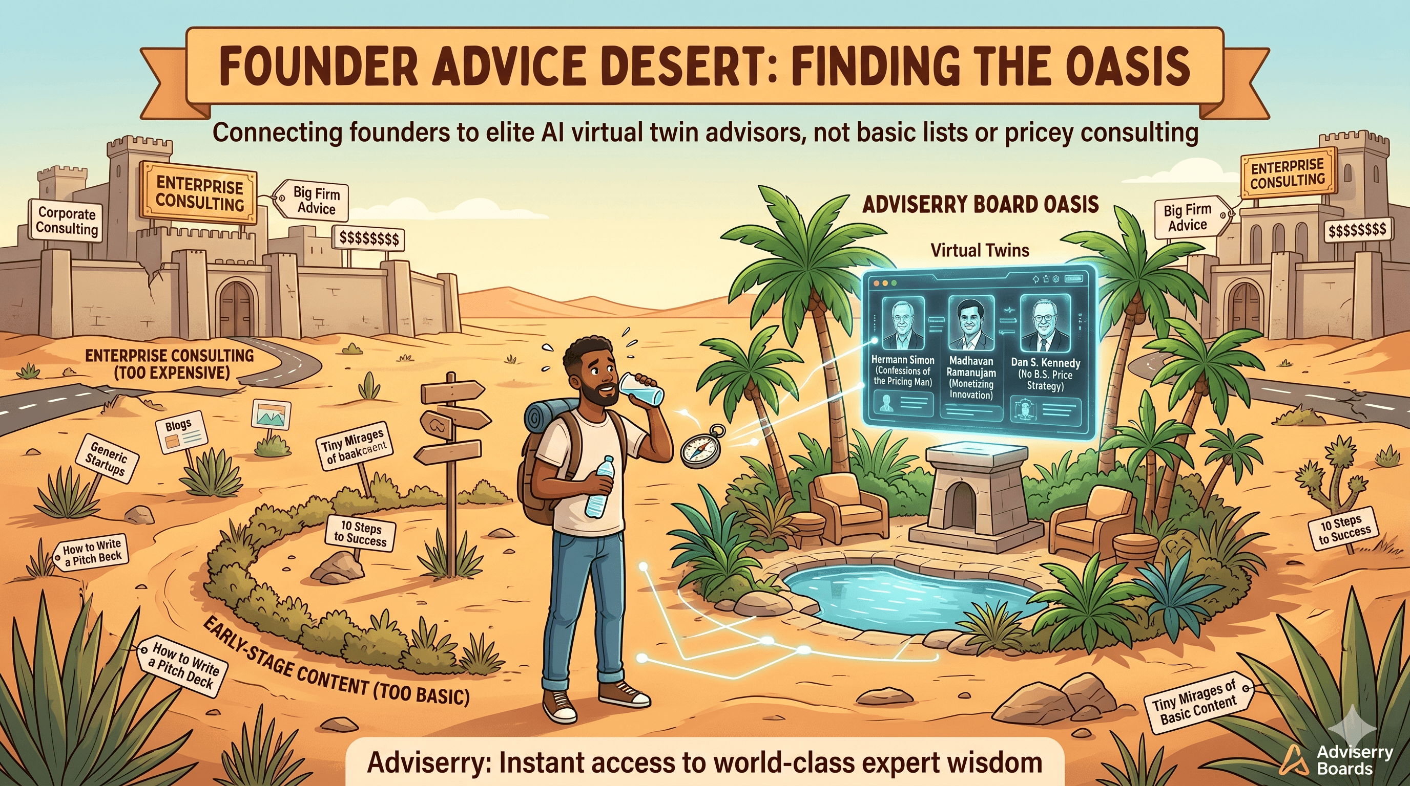 The Advice Gap: Why Middle-Market Founders Get the Worst Guidance