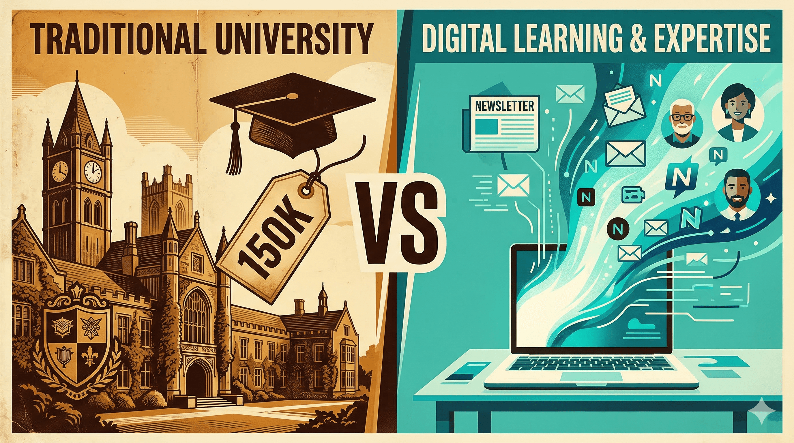 Newsletters Are the New MBA — If You Can Actually Use What They Teach