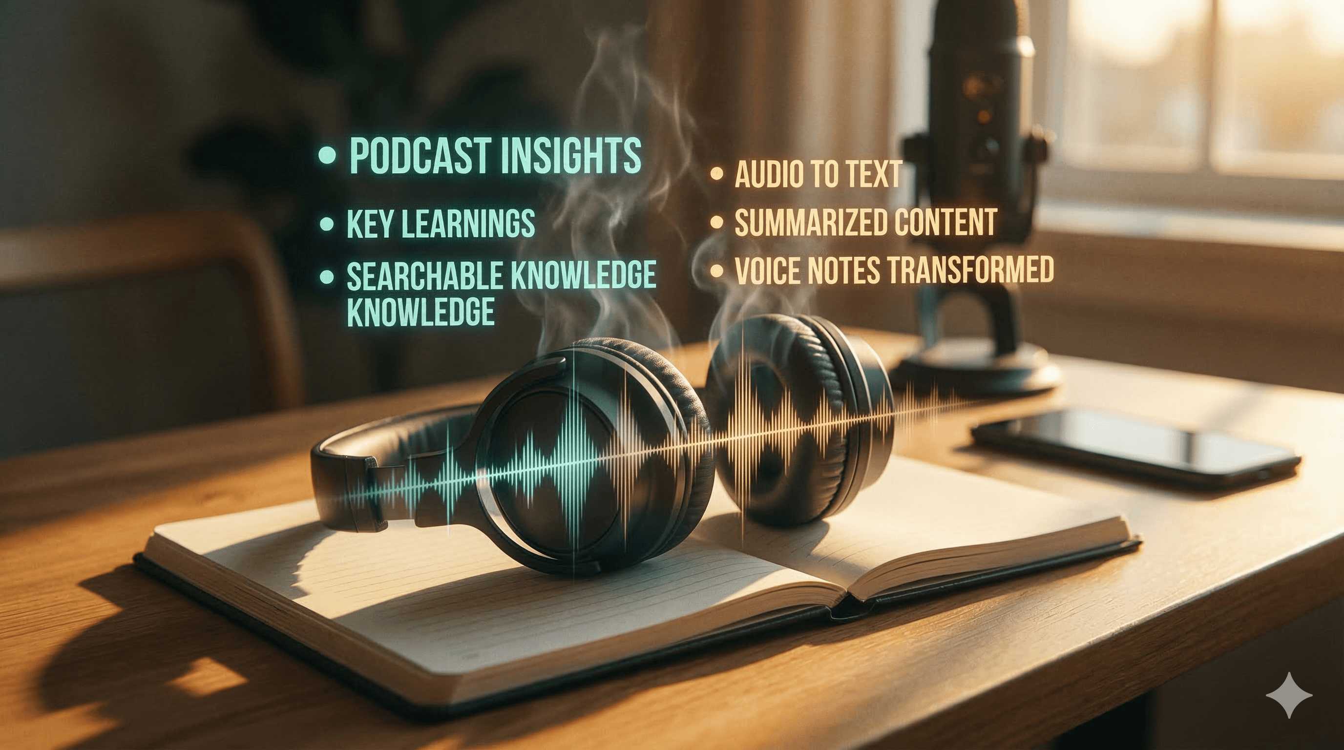 5 Best AI Tools for Turning Podcasts Into Actionable Knowledge